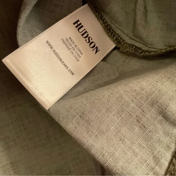 Hudson Jeans Cropped Military Anorak Jacket - NWT - Size Medium - Picture 6 of 13